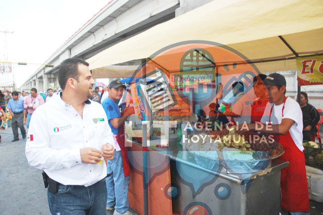 Vigila COEPRIS Reynosa a vendedores de comidas