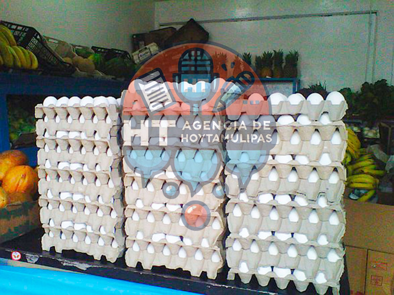 Reportan abasto suficiente de huevo en Matamoros 