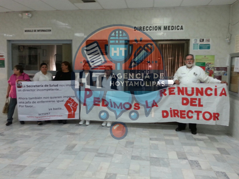 Personal sindicalizado del Hospital Civil de Nuevo Laredo