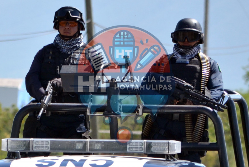 Refuerzan policas federales seguridad en Tamaulipas