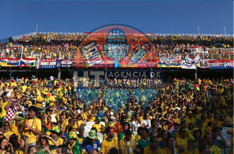 Inicia ceremonia de inauguracin de Copa del Mundo Brasil 2014