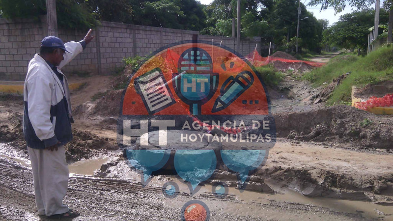Denuncian obras inconclusas en Altamira