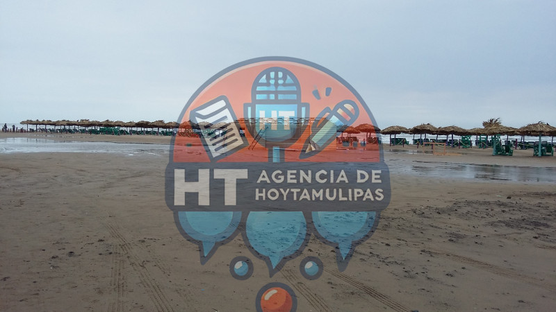 Norte desanima a jvenes ir al "playazo" en Playa Miramar