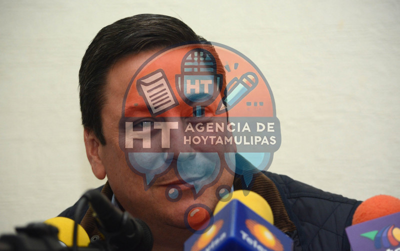 Rueda de prensa Baltazar Hinojosa Ochoa