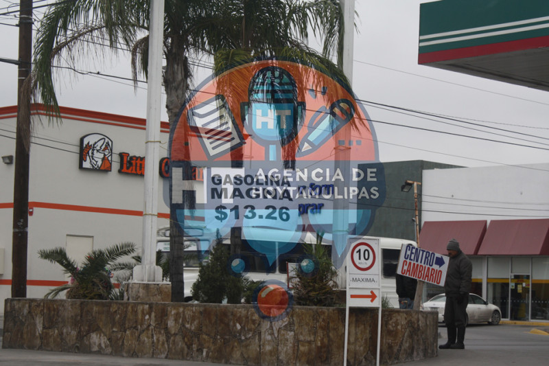 Gasolinera en Nuevo Laredo
