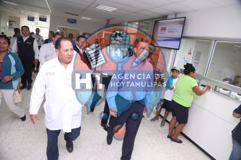 FGCV supervisa trabajos en Hospital General de Reynosa
